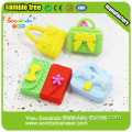 3D Handbag Shaped Children Scented Fancy Erasers For Girls